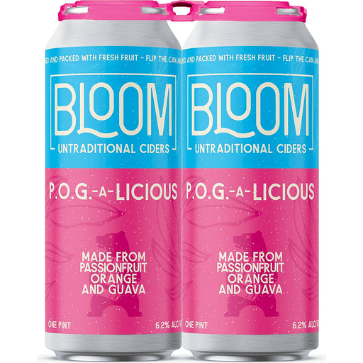 Bloom Untraditional Ciders P.O.G-A-Licious (4PKC 16 OZ)