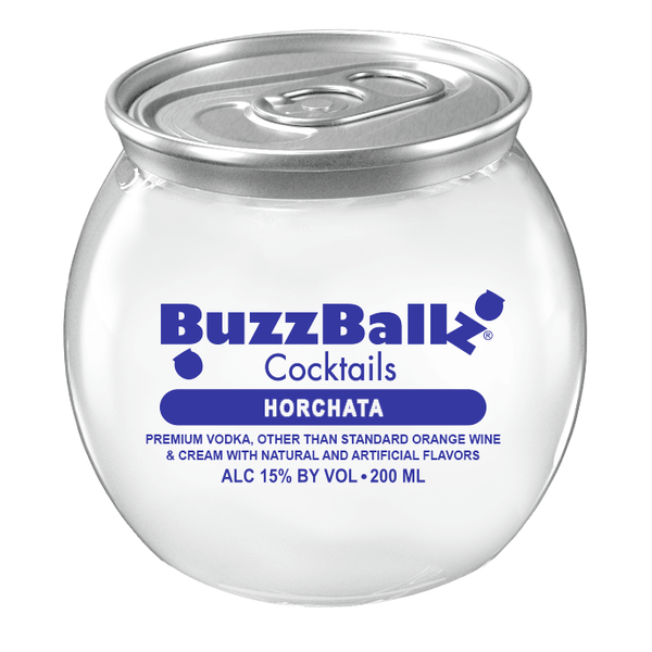 Buzzballz Chillers Horchata 200ml 15% ABV