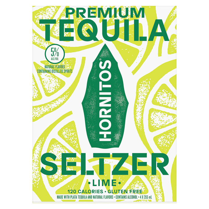 Hornitos Tequila Seltzer Lime 4pk 12oz Can 5.0% ABV