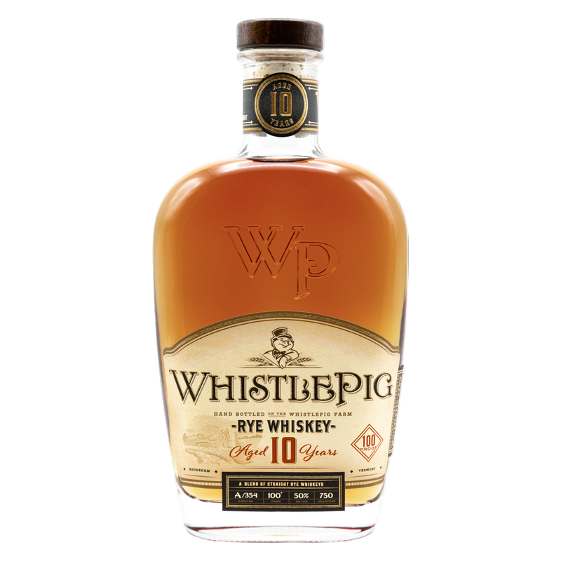 WhistlePig Rye 10YR Gopuff Single Barrel Select 750ml (100 Proof)