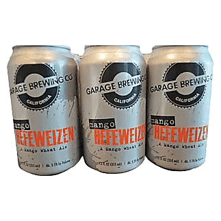 Garage Brewing Mango Hefeweizen 6pk 12oz Can