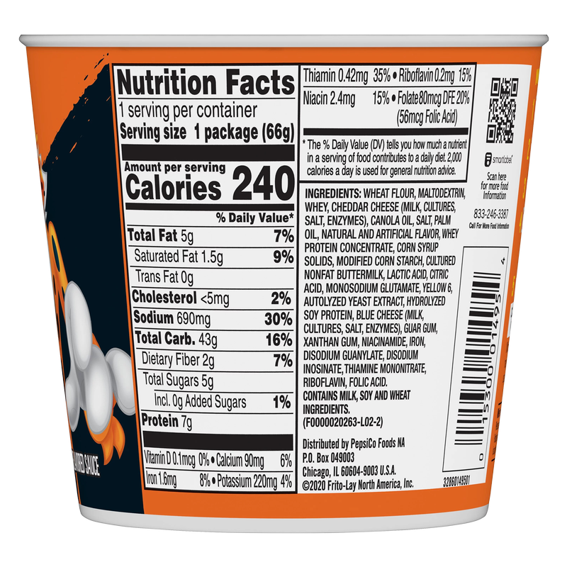 Cheetos Bold & Cheesy Mac & Cheese Cup 2.32oz