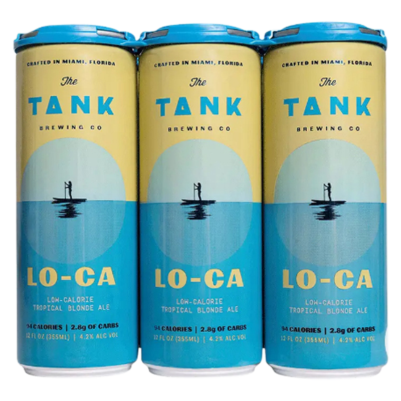 Tank Brewing Lo-Ca Tropical Blonde Ale 6pk 12oz Can 4.2% ABV