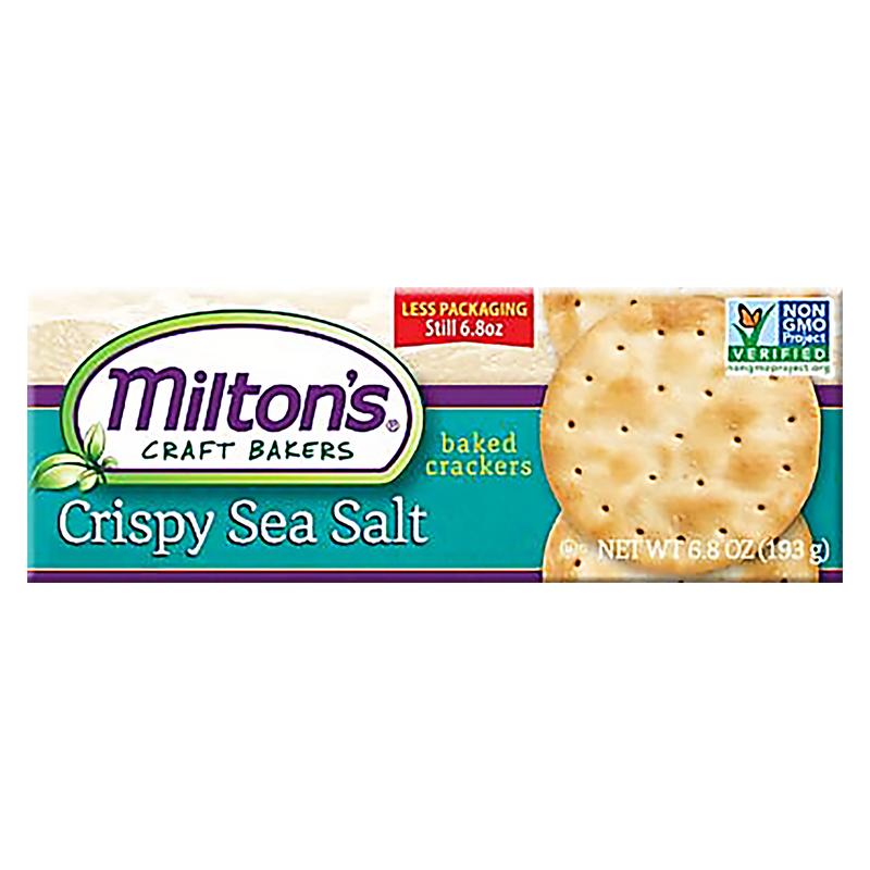 Milton's Crackers Crispy Sea Salt