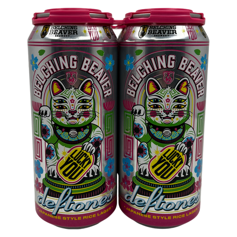 Belching Beaver Lucky You Rice Lager 4pk 16oz Can