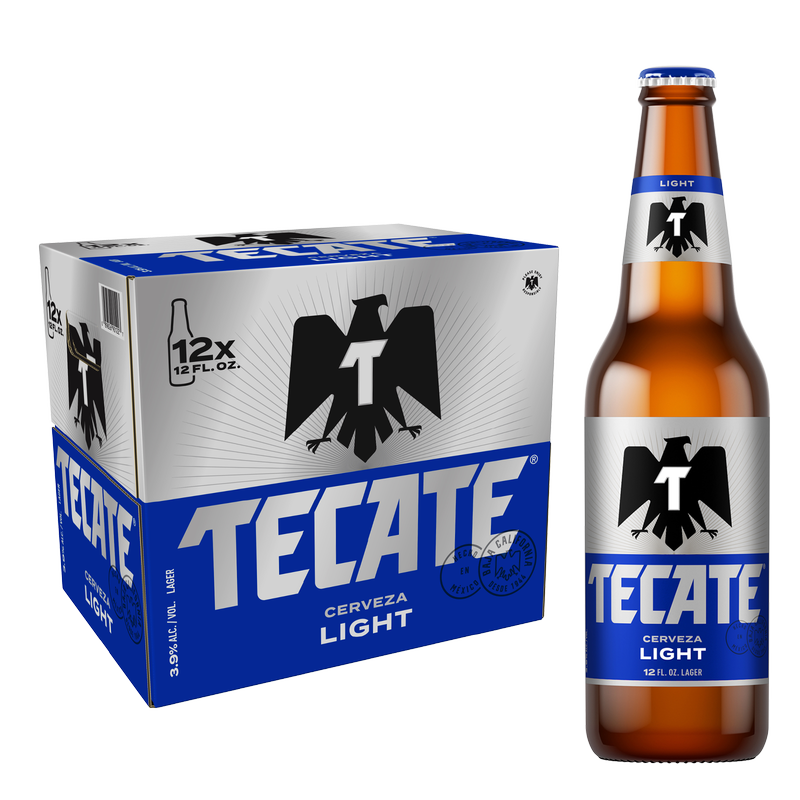 Tecate Light 12pk 12oz Btl