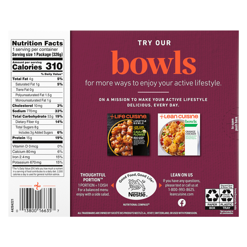 Lean Cuisine Features Spaghetti with Meat Sauce 11.5oz