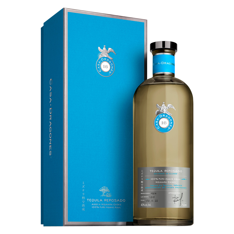 Casa Dragones Tequila Reposado 750ml (80 Proof)