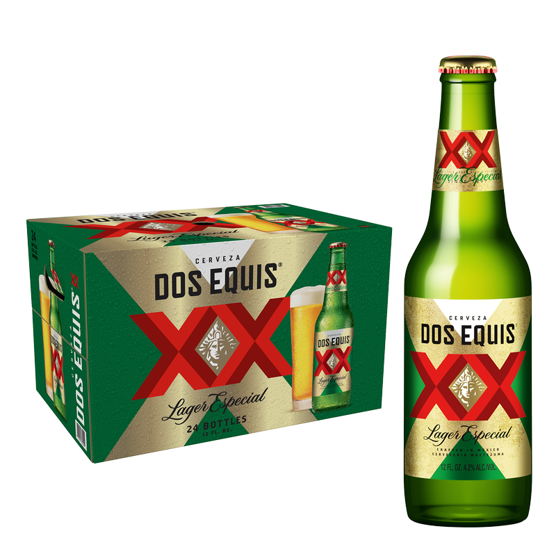 Dos Equis Lager 24pk 12oz Btl