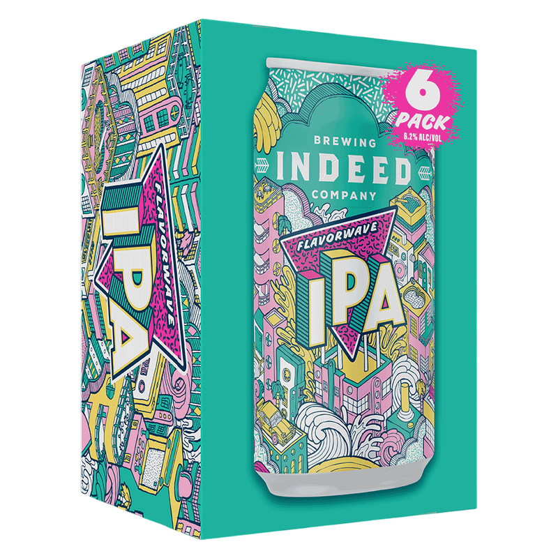 Indeed Flavorwave IPA 6pk 12oz Cans 6.2% ABV