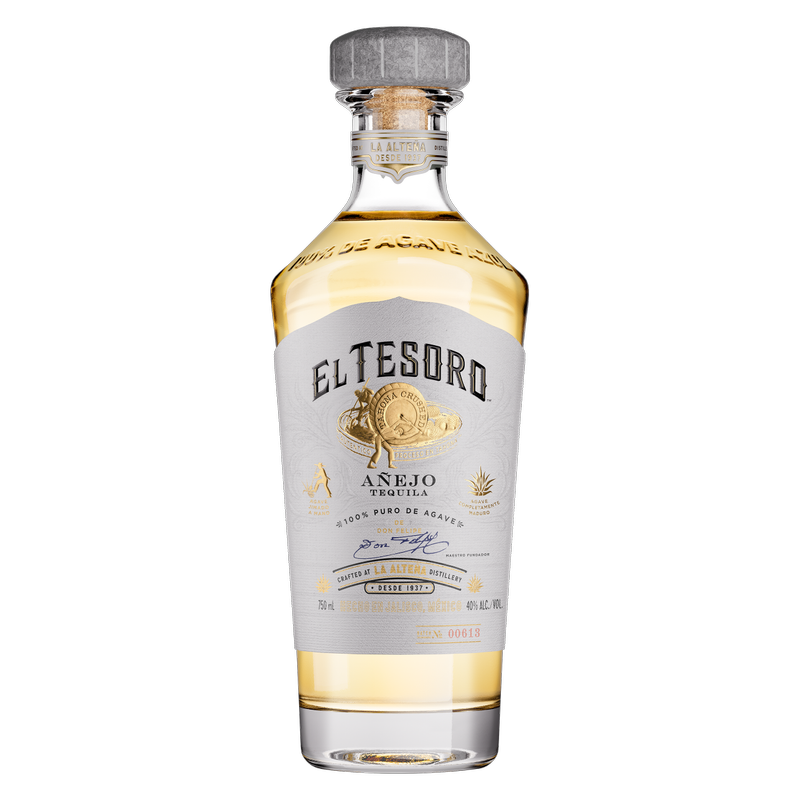 El Tesoro Anejo Tequila 750ml (80 proof)