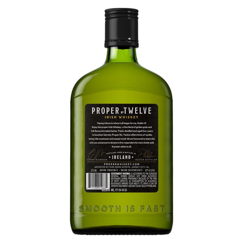 Proper No. Twelve Irish Whiskey 375ml (80 Proof)