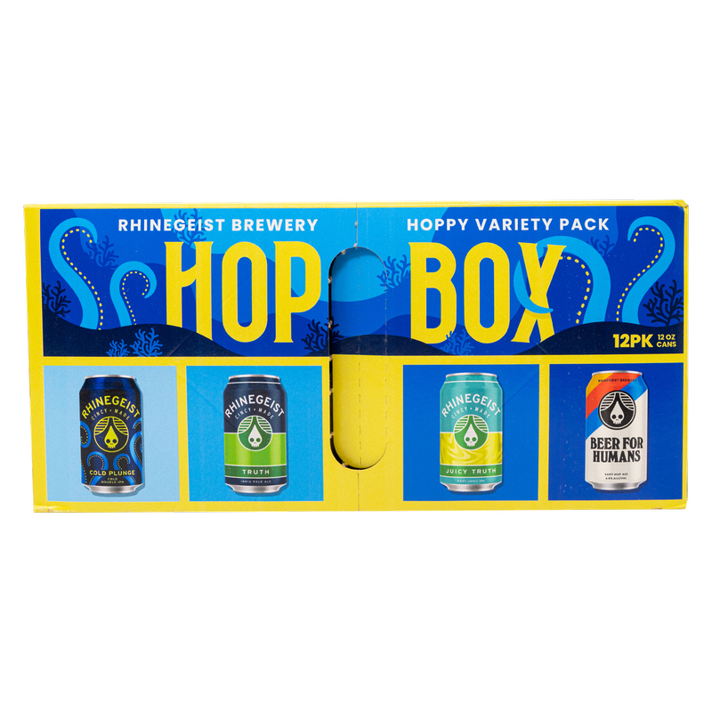 Rhinegeist Hop Box Variety Pack 12pk 12oz Can 7.5% ABV