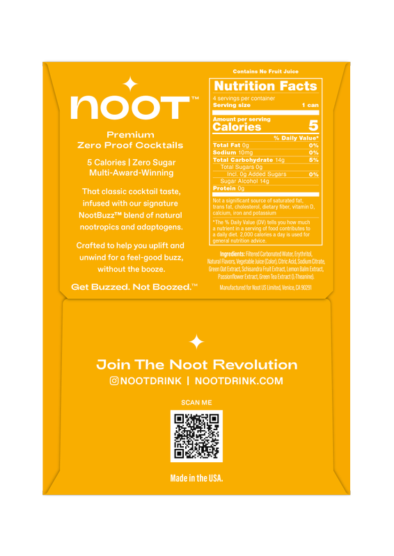 Noot Ginger Mule Non-Alcoholic Cocktail 4pk 12oz Can
