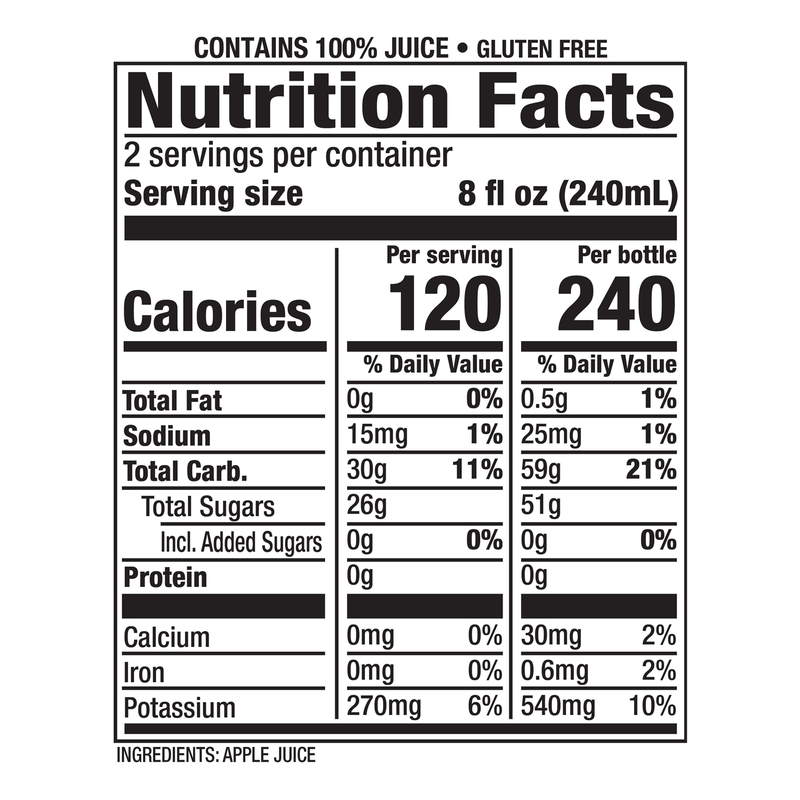 Nantucket Nectars Pressed Apple Juice 16oz