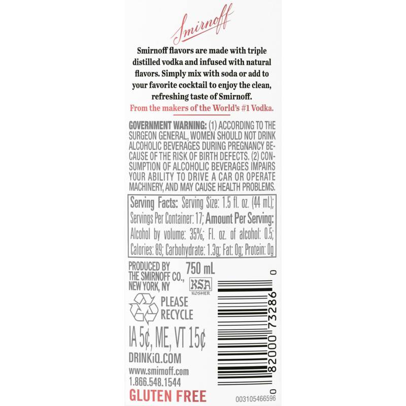 Smirnoff Lime Twist 750ml