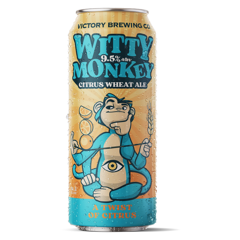 Victory Witty Monkey 19.2oz Can 9.5% ABV