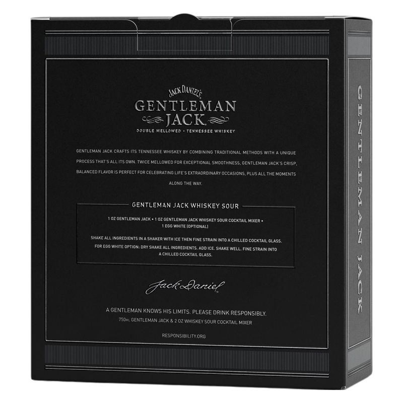 Jack Daniel's Gentleman Jack Whiskey Set 750 ml