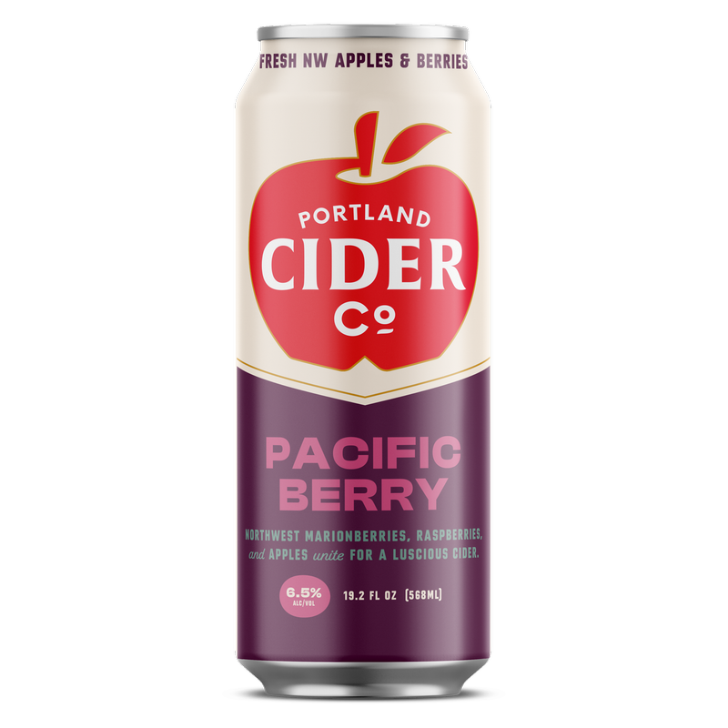 Portland Cider Pacific Berry 19oz Can