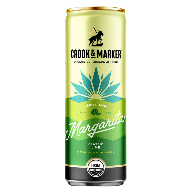 Crook & Marker Lime Margarita 8pk 11.5oz Can 5.0% ABV