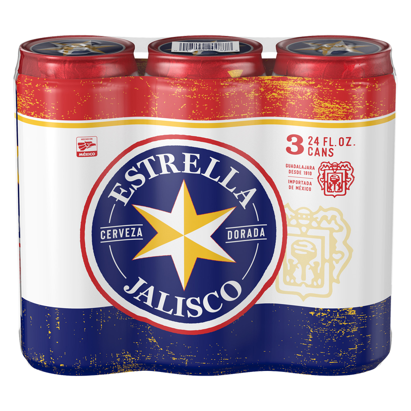 Estrella Jalisco 3pk 24oz Can
