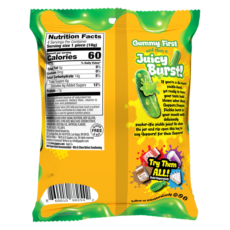 GUPPERZ Poppin' Pickles, 2.54 oz