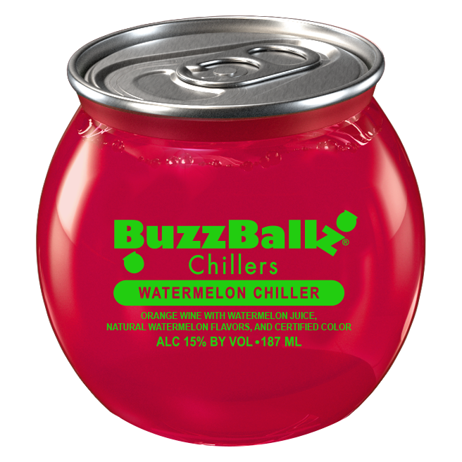 Buzzballz Chillers Watermelon 187ml 15% ABV