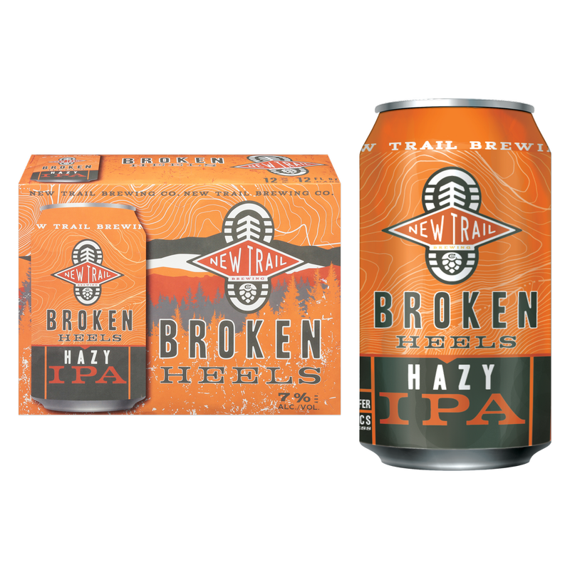 New Trail Broken Heels Hazy IPA 12pk 12oz Can 7.0% ABV