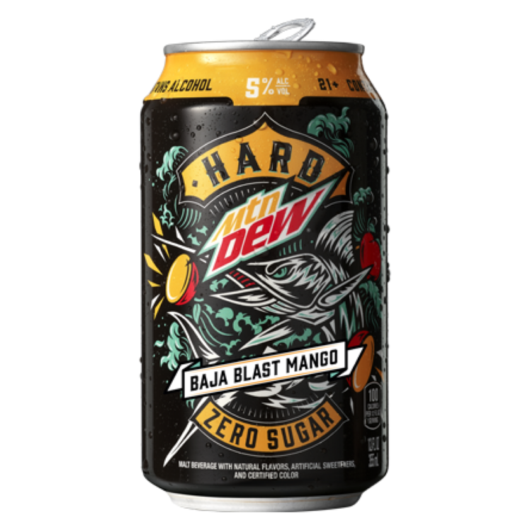 Hard Dew Baja Blast Variety Pack 12pk 12oz Cans