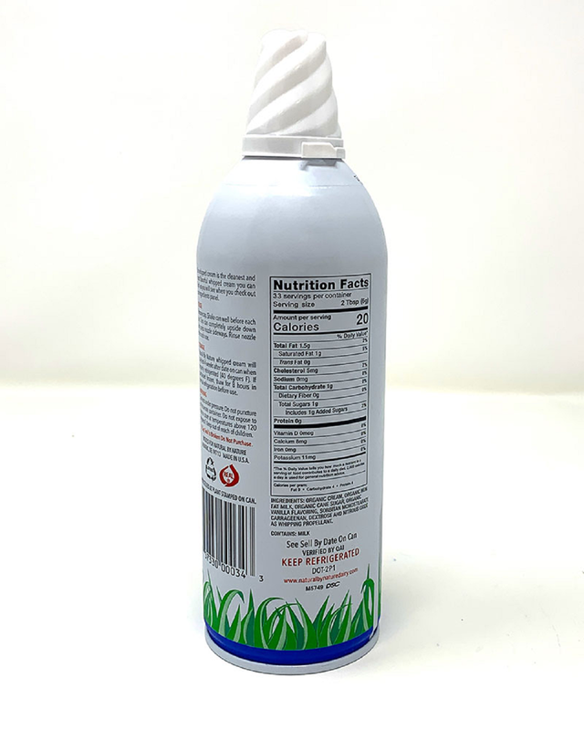 Natural By Nature Whipped Cream - 7oz