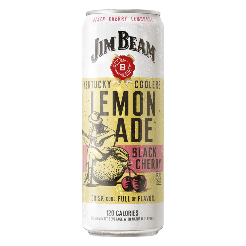 Jim Beam Kentucky Coolers Black Cherry Lemonade 12oz Can 5% ABV