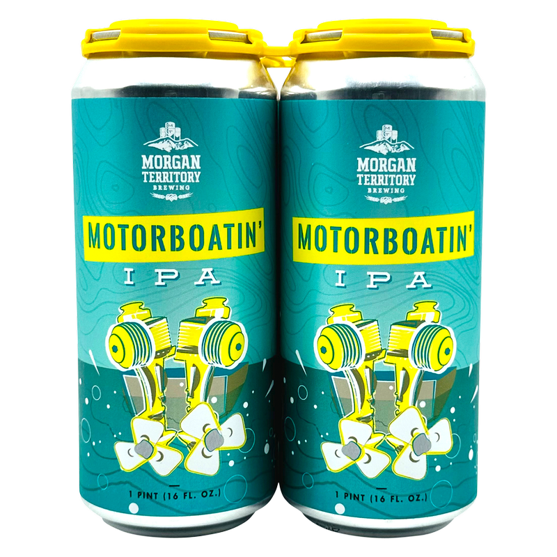 Morgan Territory Brewing Motorboatin' IPA4pk 16oz Can