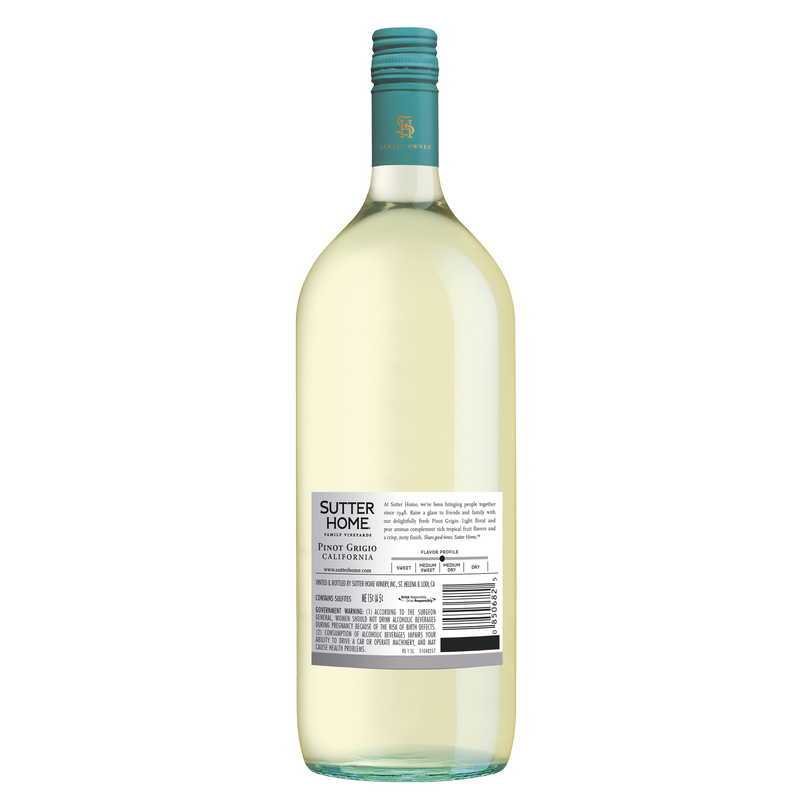 Sutter Home Pinot Grigio 1.5 Liter