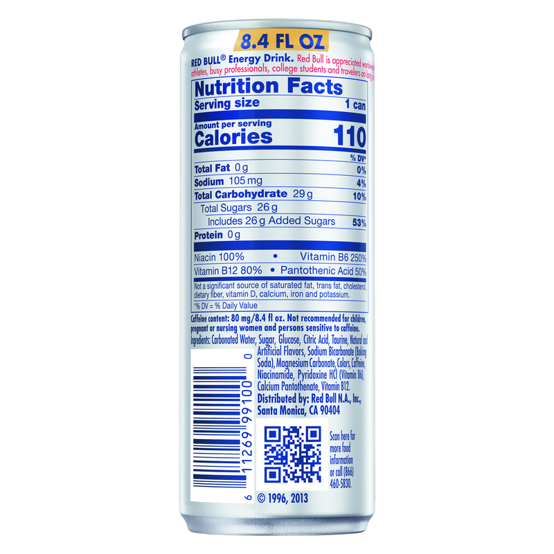 Red Bull Energy Drink 8.4oz Can