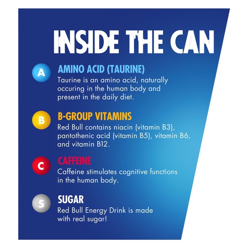 Red Bull Energy Drink 24pk 12oz Can- XL