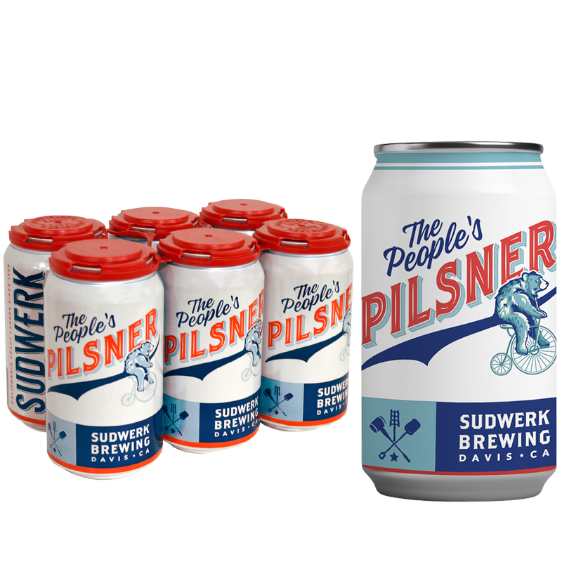 Sudwerk Peoples Pilsner 6pk 12oz Can 4.5% ABV