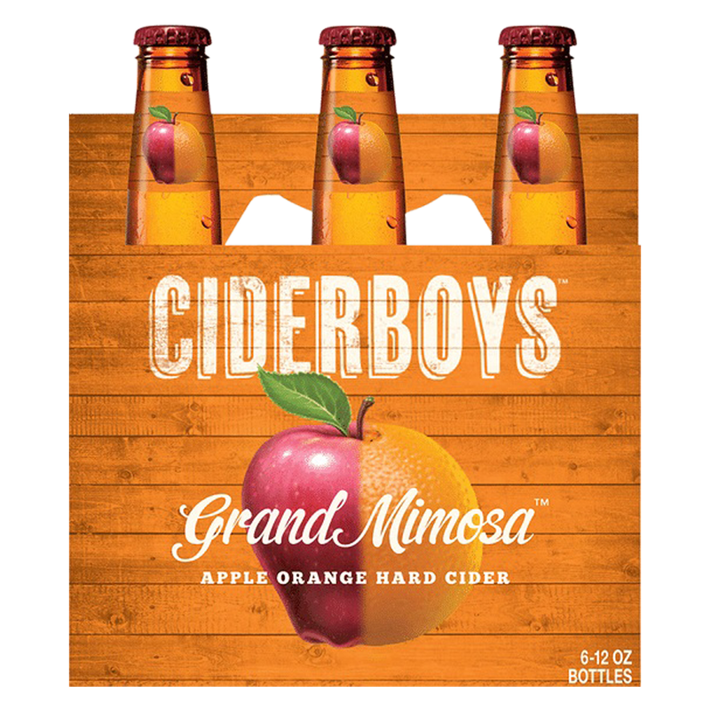 Ciderboys Seasonal - Grand Mimosa (6PKB 12 OZ)