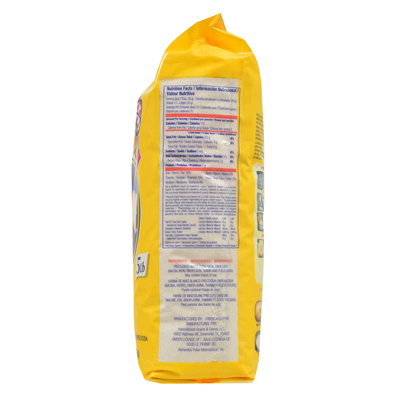 Harina P.A.N. Pre-cooked White Corn Meal 35oz