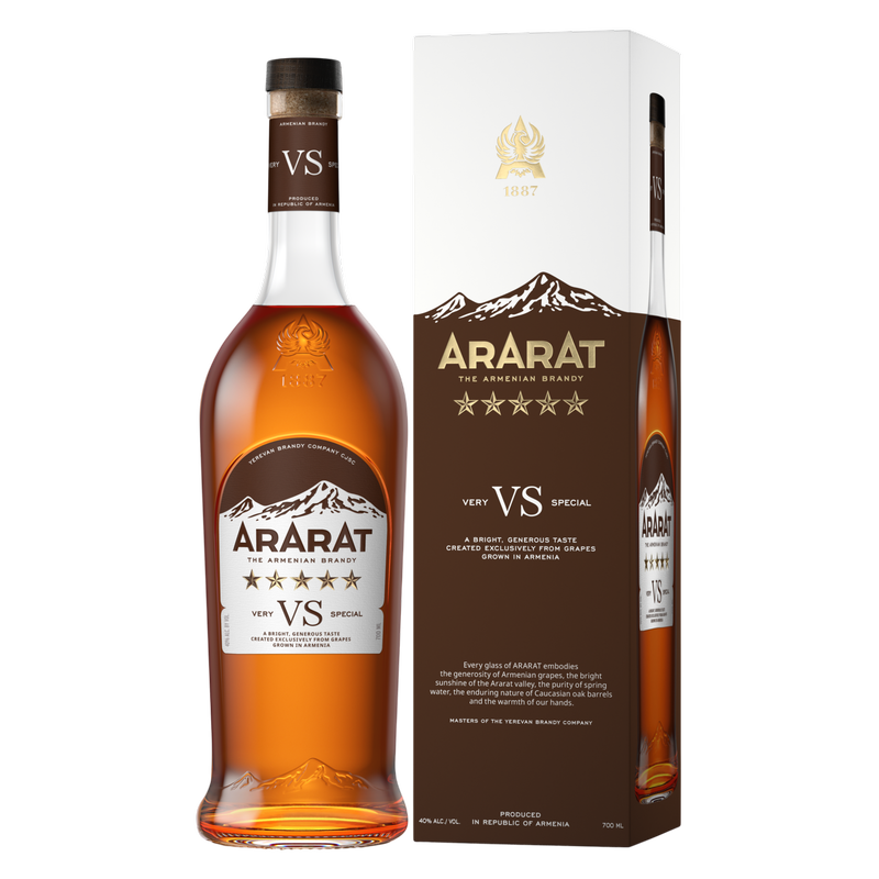 Ararat VS Brandy 700ml (80 Proof)