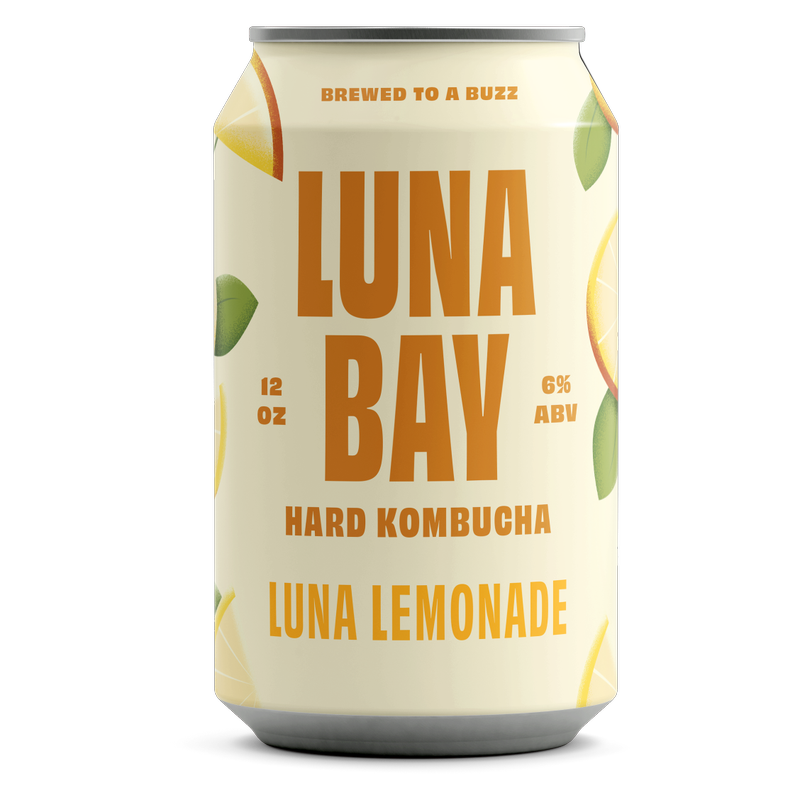 Luna Bay Hard Komucha Variety Pack 6pk 12oz Can 6% ABV