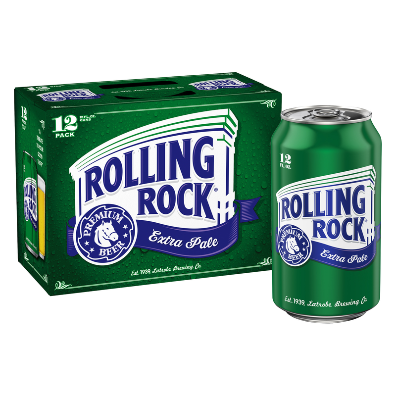 Rolling Rock 12pk 12oz Can 4.4% ABV