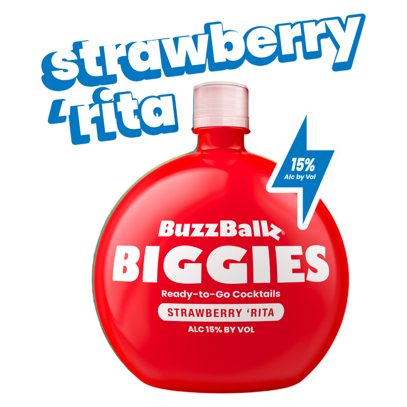 BuzzBallz Biggies Americana Strawberry Rita 1.5L