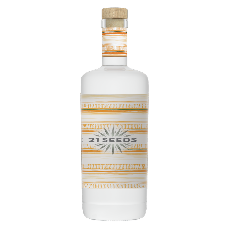 21 Seeds Valencia Orange Infused Blanco Tequila 750ml
