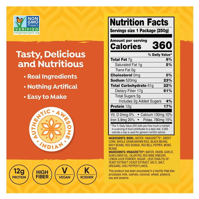 Tasty Bite Mexican Protein Bowl 8.8oz