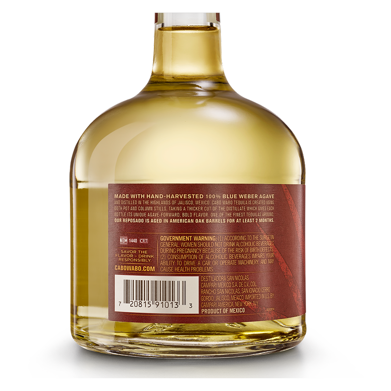 Cabo Wabo Reposado Tequila 750ml