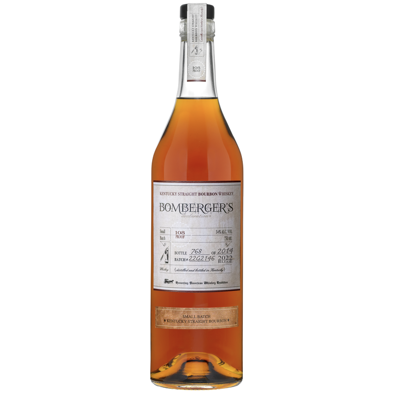 Bomberger's Declaration Bourbon 750ml (108 proof)