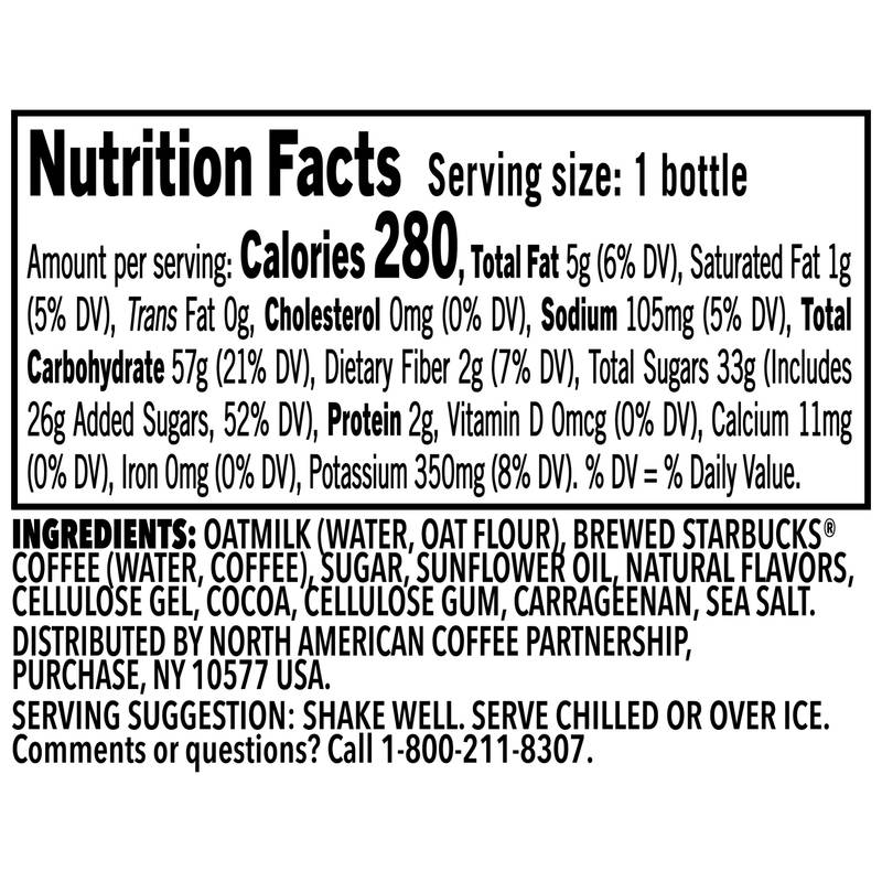 Starbucks Dark Chocolate Brownie Frappuccino 13.7oz Btl