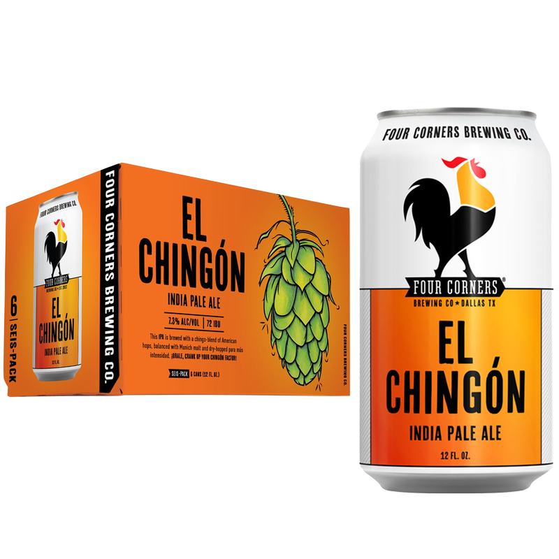 Four Corners El Chingon IPA 6pk 12oz Can 7.3% ABV