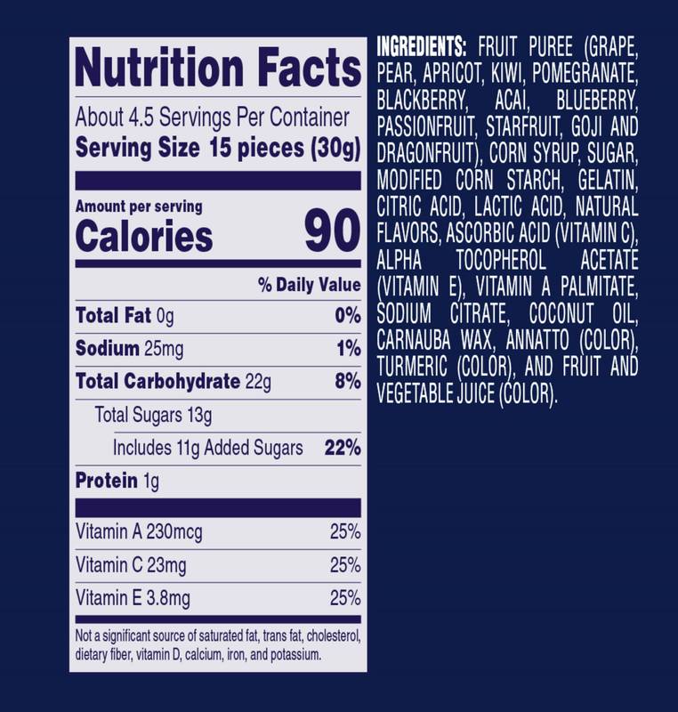 Welch's Fruit Snacks Superfruit Mix, 5oz