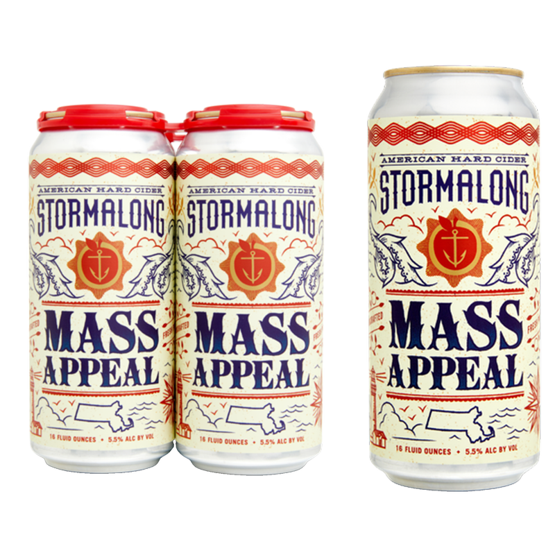 Stormalong Mass Appeal 4Pk 16oz Can